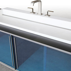 Modular Steel Vanity - Bathroom Vanities And Sink Consoles