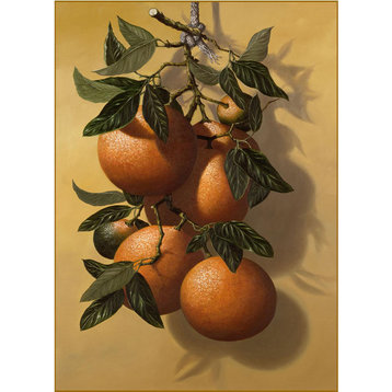 "Oranges" Canvas Painting by H. Hargrove, 36"x24"