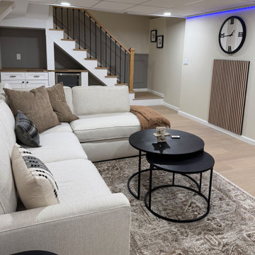 Basement Renovation in Glastonbury, CT