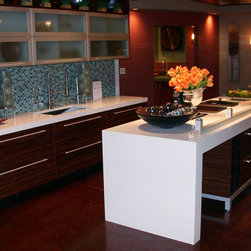 Blizzard 2141 Caesarstone Kitchen Countertop - Kitchen Countertops