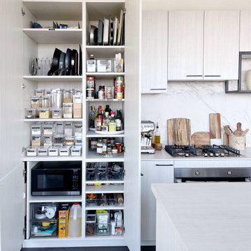 After: Organized and Stylish Pantry Transformation