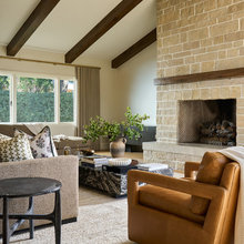 Great Room Stone With No Doors