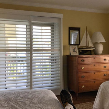 Plantation Shutters - Sliding Track Shutter  - Bayhead, NJ