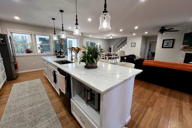 Inspiration for a transitional kitchen remodel in Baltimore