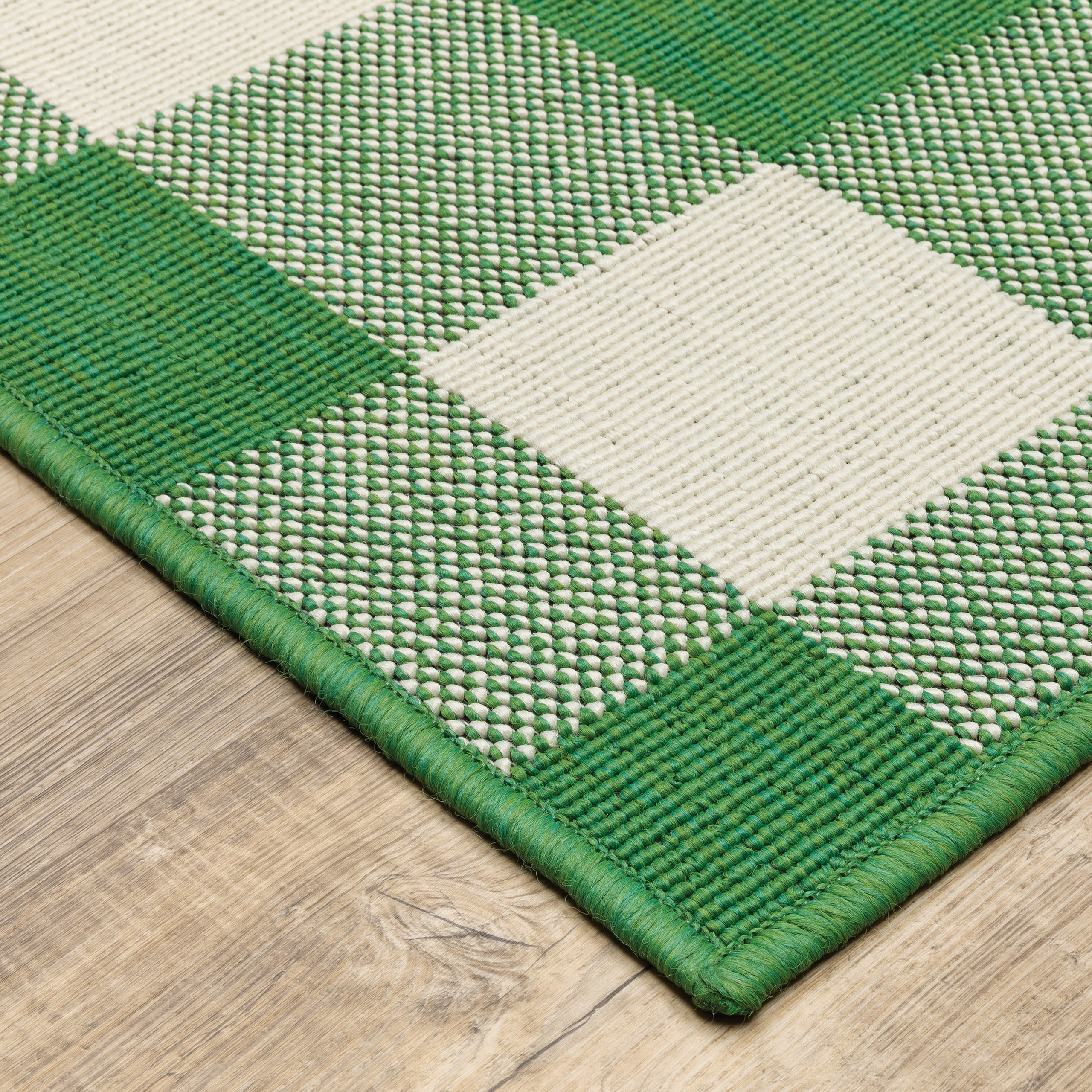 Oriental Weavers MERIDIAN 2598G Farmhouse Green/ Ivory Rectangle Area ...