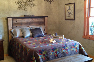 Trendy bedroom photo in Other