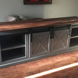 Barn door console - Products