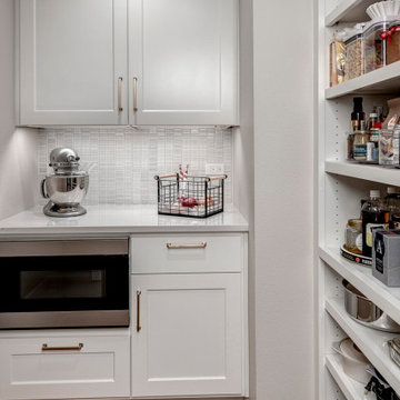 Woodinville Cottage Lake Remodeled Kitchen Pantry