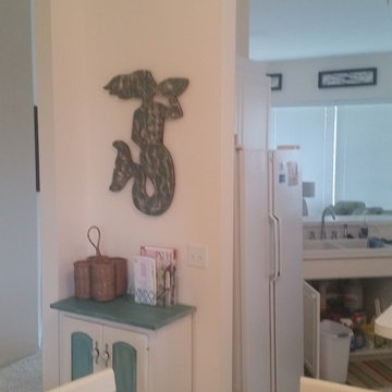 "grey storm" kitchen and little spark