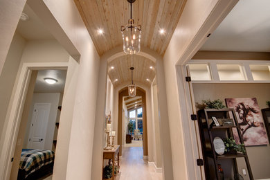 Inspiration for a transitional home design remodel in Boise