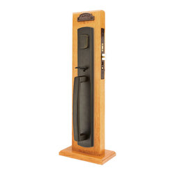 Emtek 3330 Sandcast Bronze Mortise Longmont Entry Set - Products