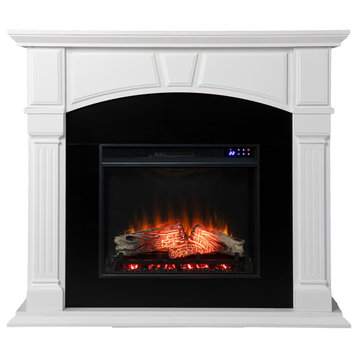 Harrison Electric Fireplace With Touch Screen Control Panel
