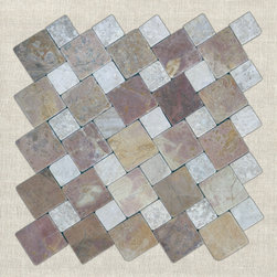 MIMPI - Blend | 12" x 12" | Marble Mosaic - Mosaic Tile