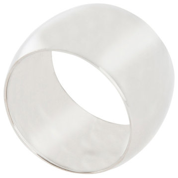 Tiffany Design Silver Napkin Rings, Set of 4