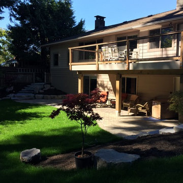 Squamish "Hospital Hill" deck & landscaping