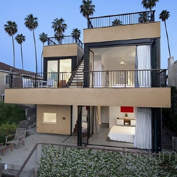 Glass deck & stairs