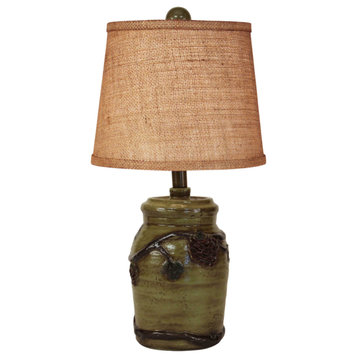 Forest Mini Pinecone Table Lamp