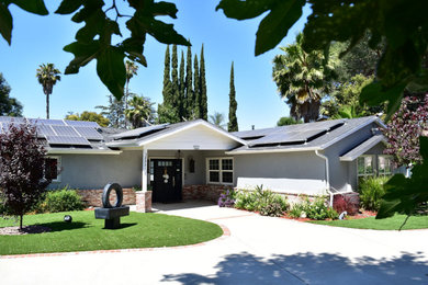 Solar Panel Installation for a home in San Fernando Valley