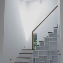 Bookcase Under Stairs