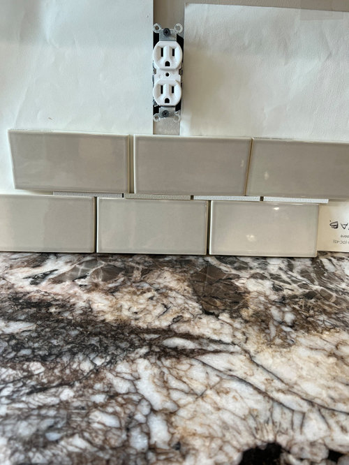 Really need help crossing the finish linebacksplash layout and grout