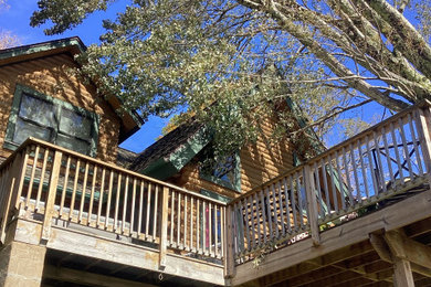 Tree Top Lodge Fallen Tree Deck Repair