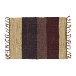 Nancys Nook Barrington Kilim Color Block Placemat, Set of 2 - Placemats