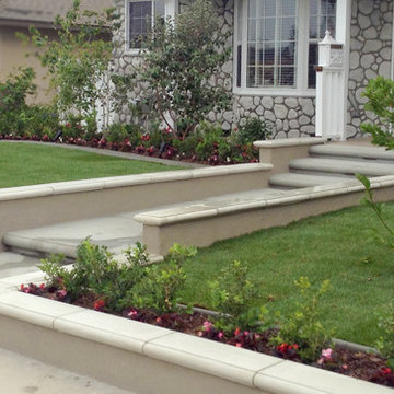 Front Yard Landscape and Entryway
