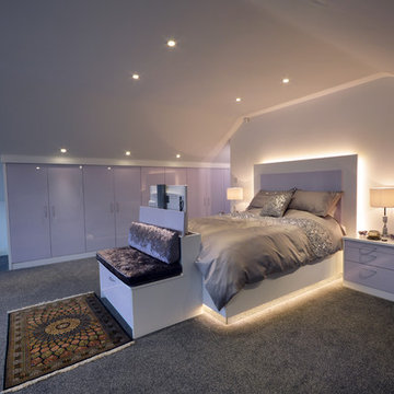 Langley Interiors Case Study : Glamorous and Practical Master Bedroom