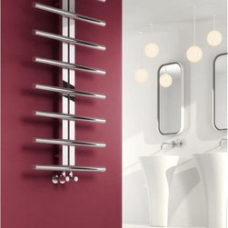 PIZZO MODERN POLISHED STAINLESS STEEL TOWEL RADIATOR - Products
