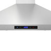 Streamline 30" Giotto Ductless Wall Mount Range Hood, Stainless Steel