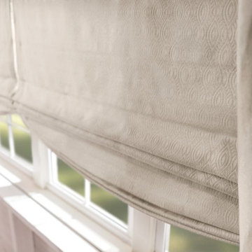 CELLULAR SHADES AND ROMAN SHADES
