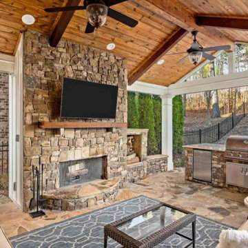 New Outdoor Living Space