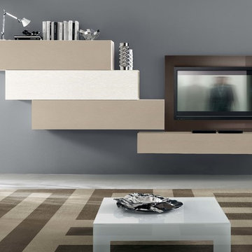 Modern Italian Wall Unit VV 3947 - $2,015.00