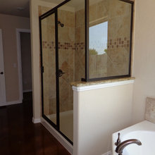 Black trim glass