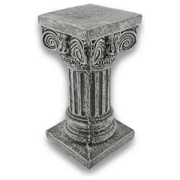Solid Concrete Roman Pillar Mini Statue Pedestal