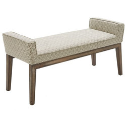 Midcentury Upholstered Benches by ARTEFAC