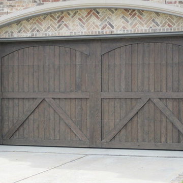 Custom Cedar Garage Doors