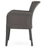 GDF Studio Seawall Outdoor Wicker Dining Chairs, Set of 2