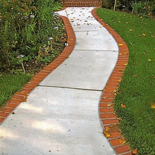 front entrance path