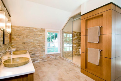 Inspiration for a bathroom remodel in New York