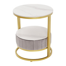 LR 3 white/gold tables