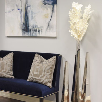 "Modern Elegance" Law Office Reception Area