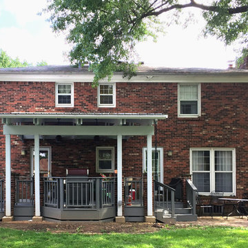 Front View of Porch Structure