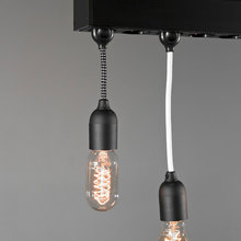 Wooden Grain Office Lighting