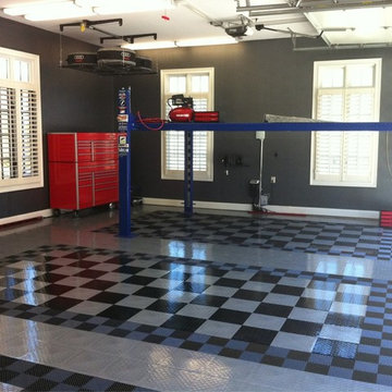Easy DIY RaceDeck Garage Flooring - 2 hour transformation