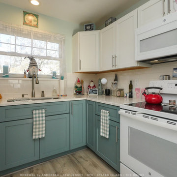 New Window in Retro Inspired Kitchen - Renewal by Andersen Staten Island and New