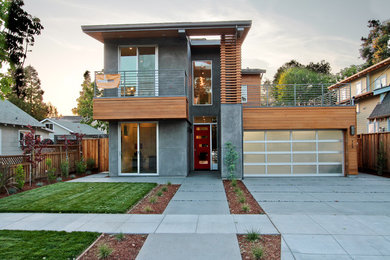 Design ideas for an arts and crafts home design in San Francisco.