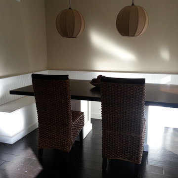 Banquette with Custom Table