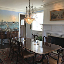 Fireplace Dinning Room