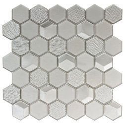 Contemporary Mosaic Tile by Mosaic Tile Outlet